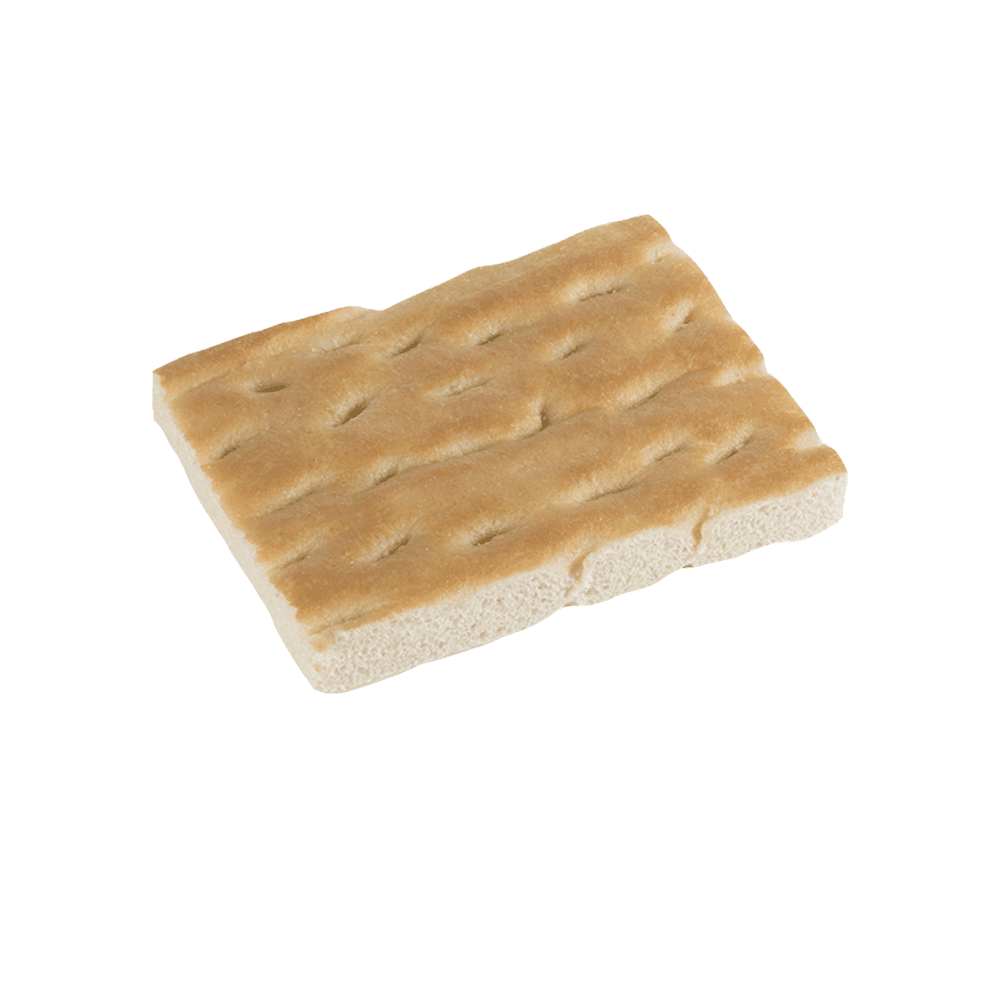 Focaccia ligure con aceite de oliva extra virgen