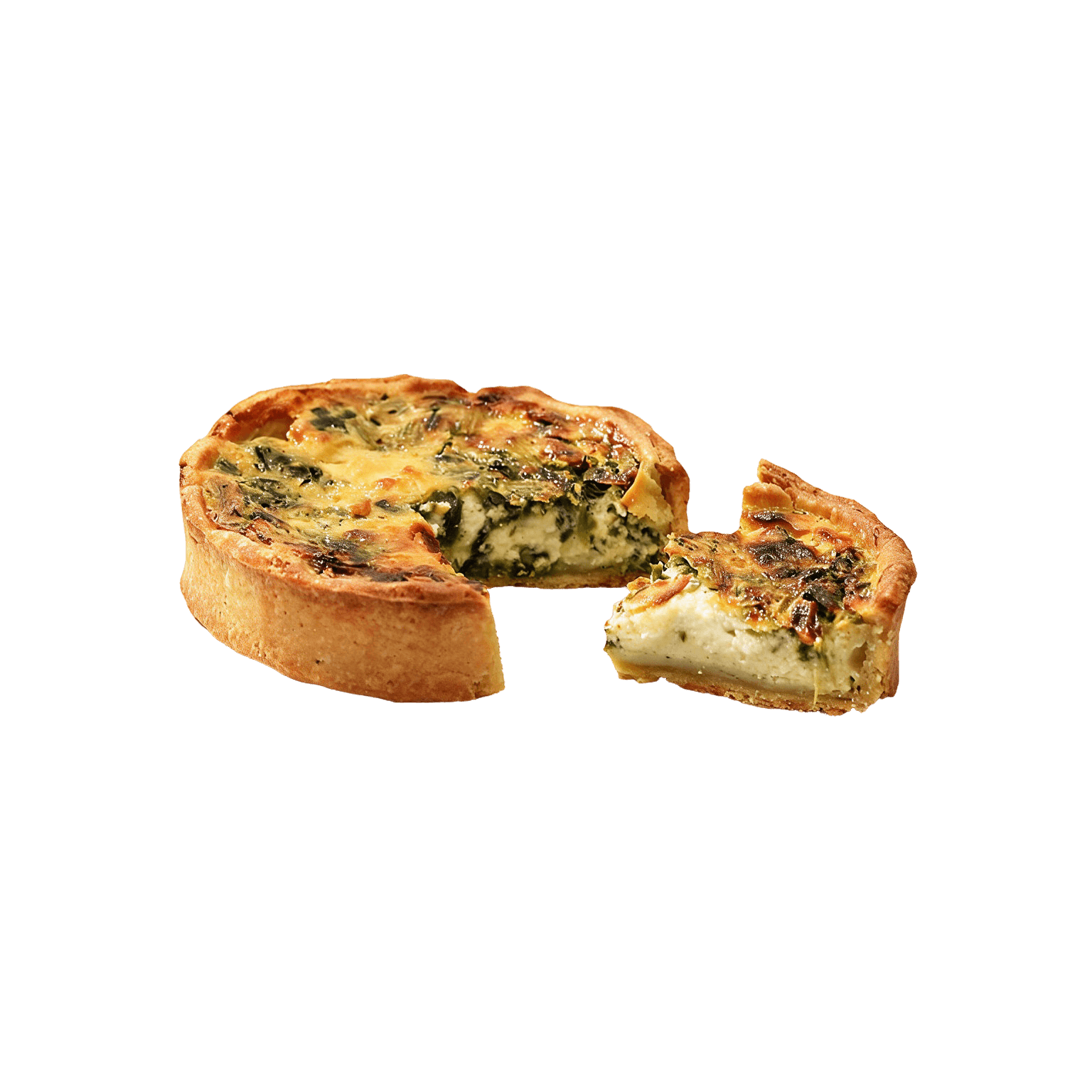 Quiche Espinacas con Queso de Cabra 9.5cm