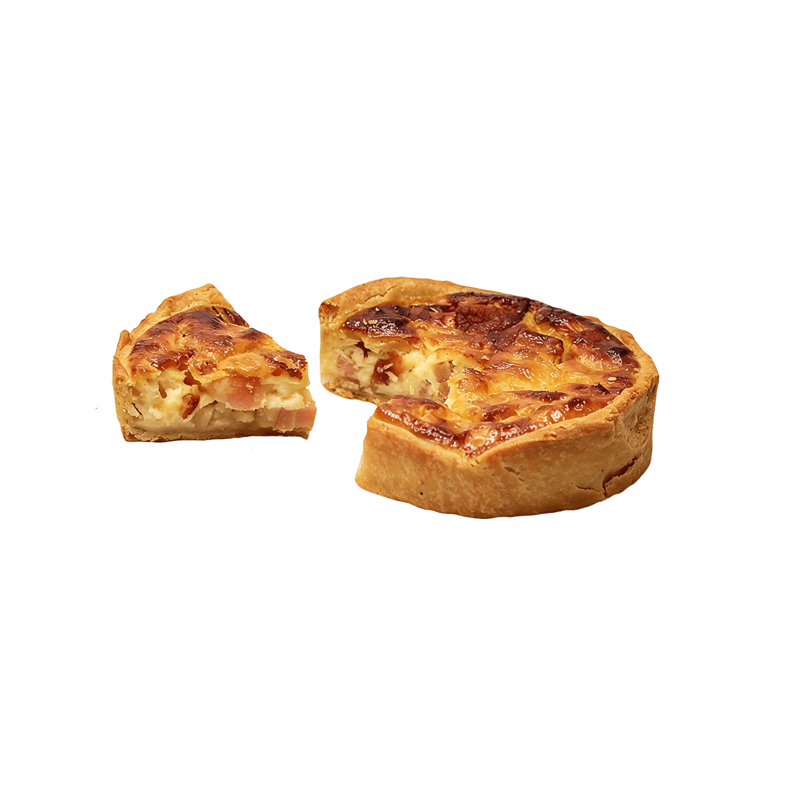 Quiche Lorraine (Queso y Tocino) 9.5cm