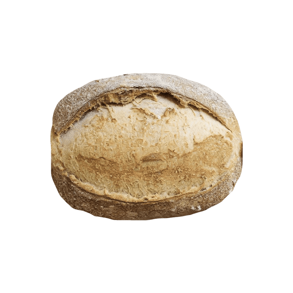 Hogaza de centeno blanco con masa madre 880g