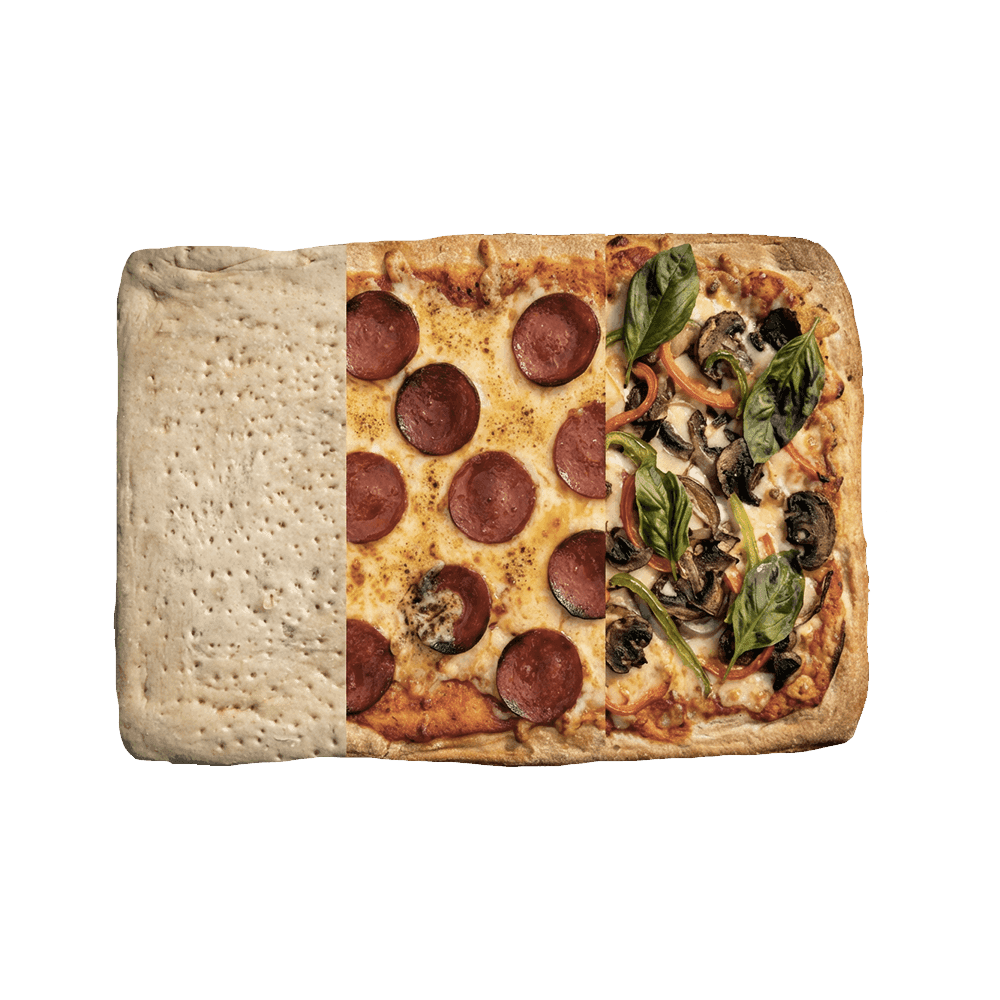 Base para pizza de masa madre