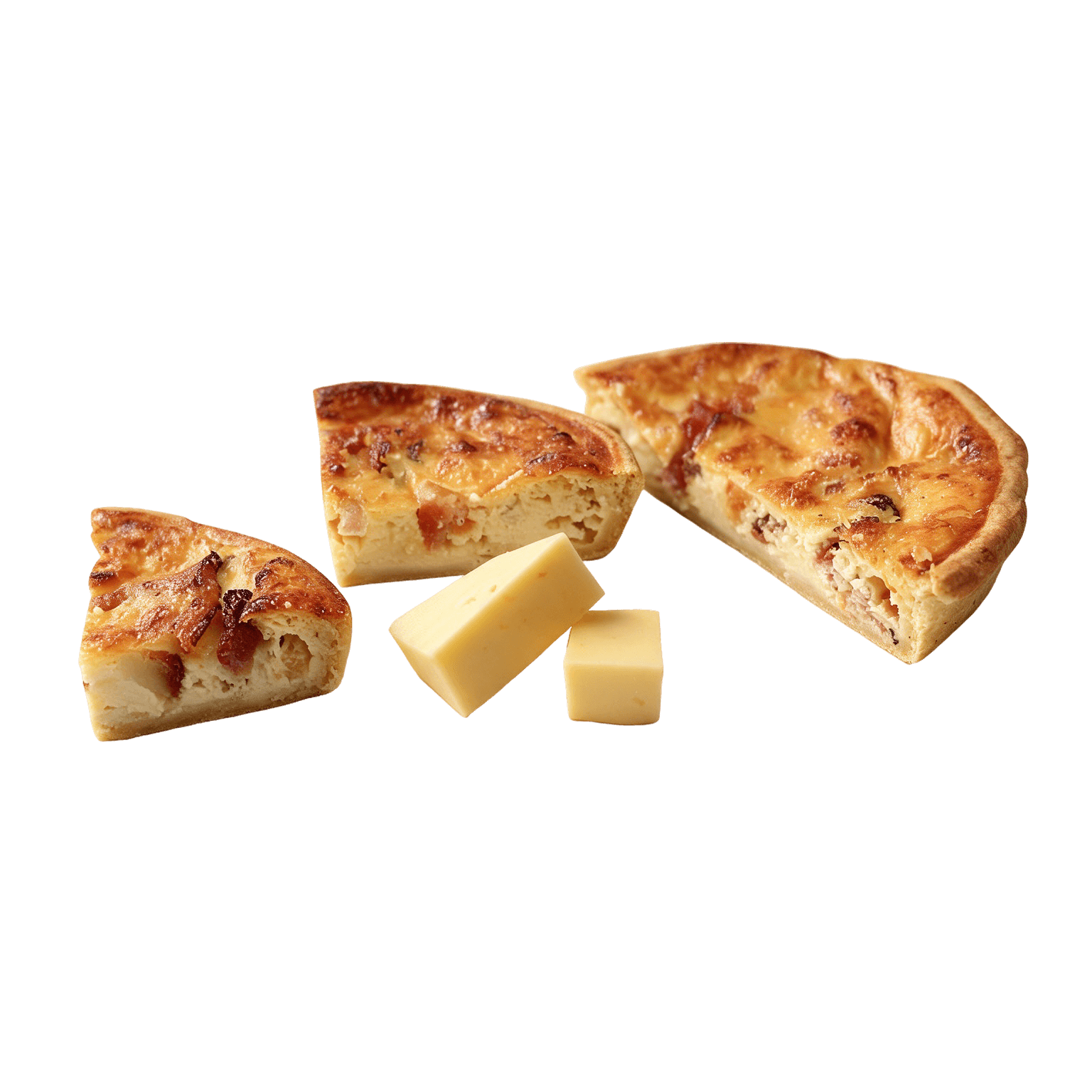 Quiche Lorraine (Queso y Tocino) 12cm