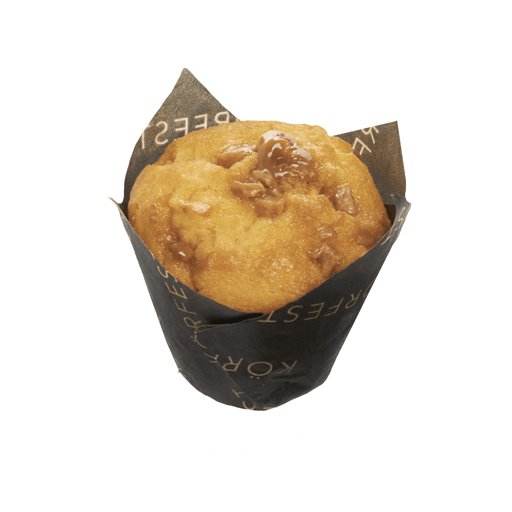 Muffin Relleno Dulce de Leche y Manzana