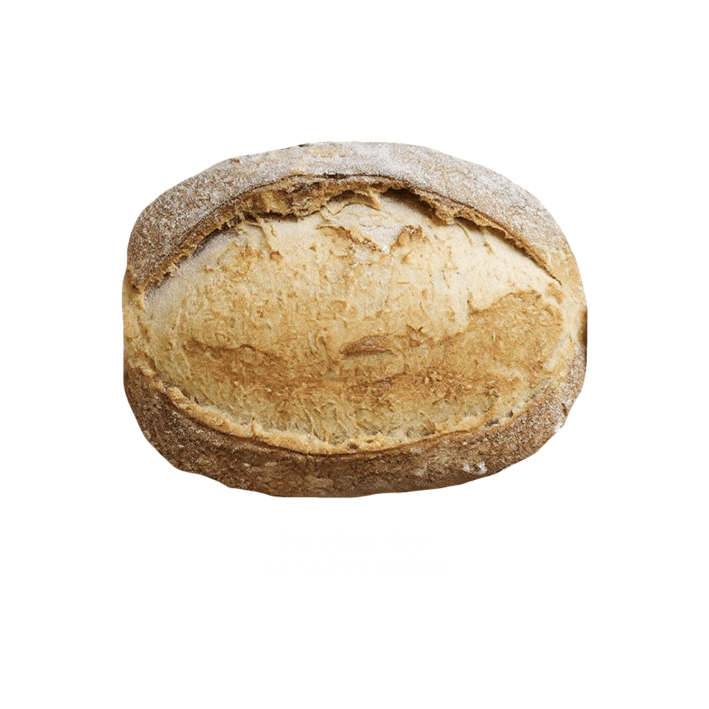 Hogaza de centeno blanco con masa madre 880g